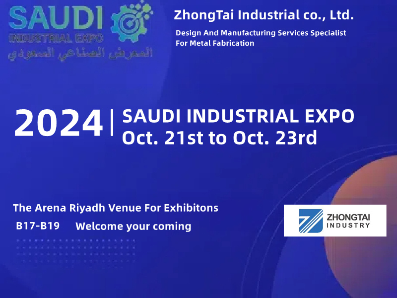 ZhongTais kommender Showcase auf der SAUDI INDUSTRIAL EXPO