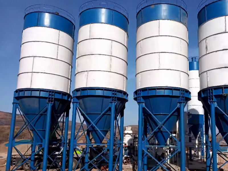 Gewährleistung sicherer Lagerbedingungen für Zementsilos