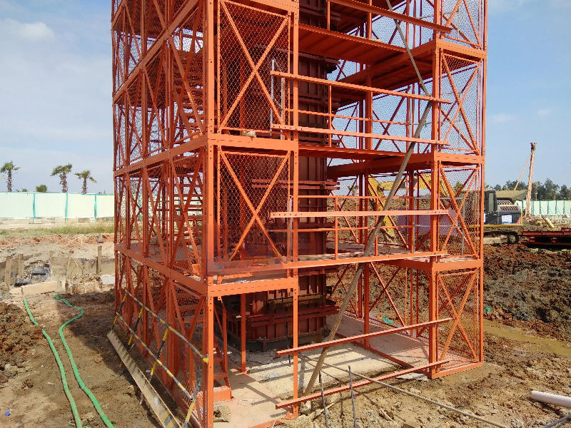 steel structure platform manufacturing