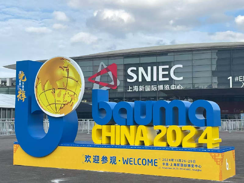 ZhongTai präsentiert sich auf der Bauma 2024 in Shanghai